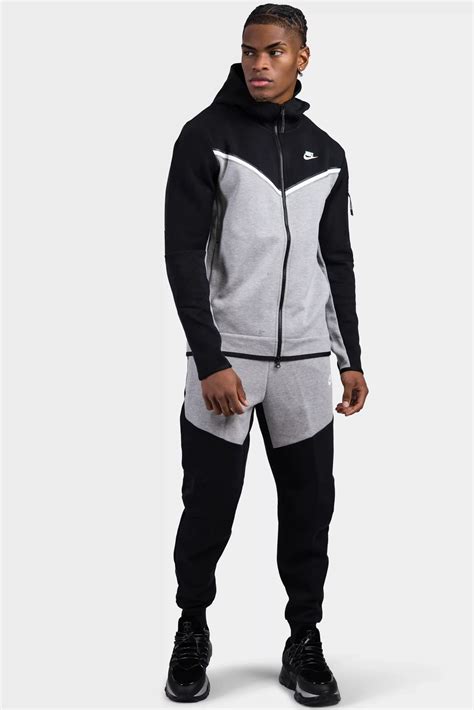 nike tech fleece pak grijs heren|Nike tech fleece heren.